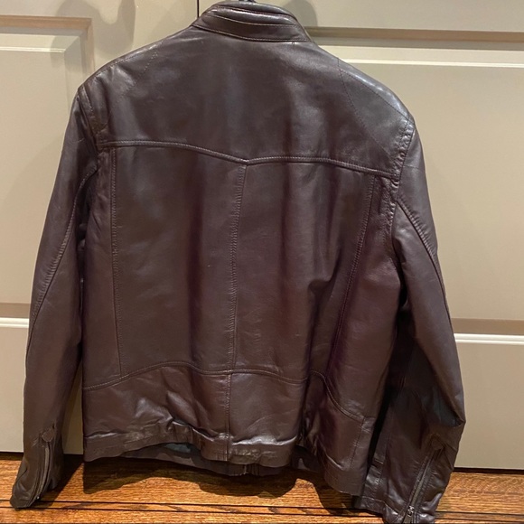 Andrew Marc by Marc New York Leather Jacket Size L - Picture 7 of 9
